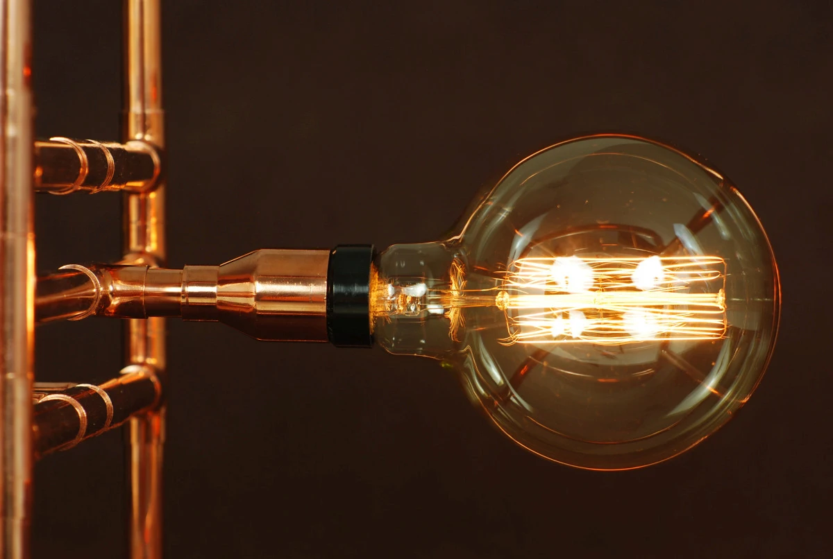 CASO copper lamp